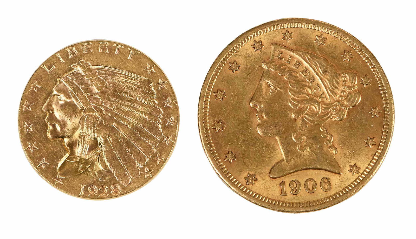 Two U.S. Gold Coins (1 of 5)