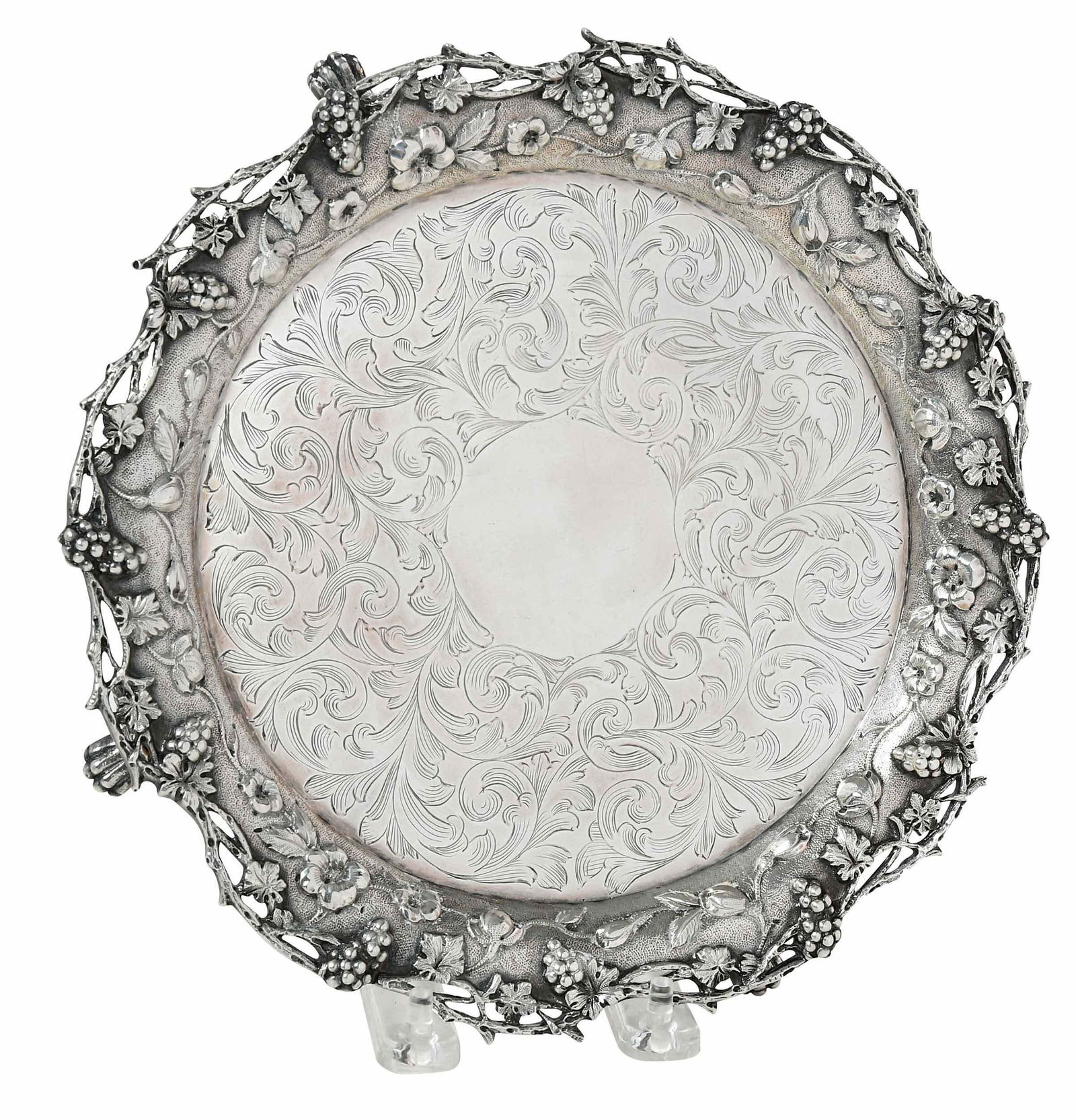 Kirk & Sons Sterling Footed Tray (1 of 7)