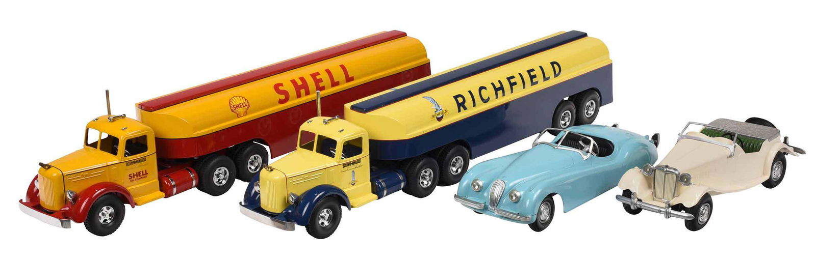 Four Toy Cars and Trucks (1 of 11)