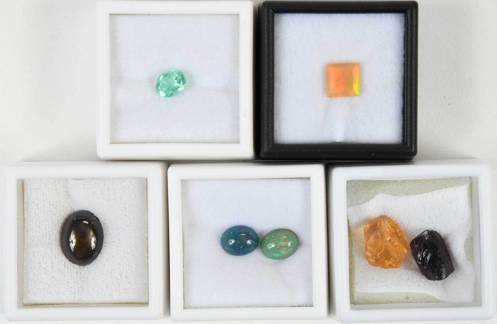Seven Assorted Loose Gemstones (1 of 3)