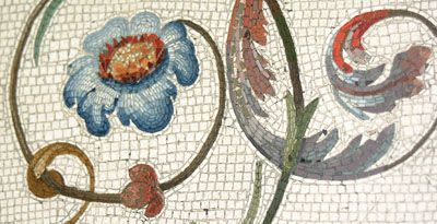 Late 18th century micromosaic table, - 6