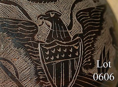 Elaborately carved coconut, - 2