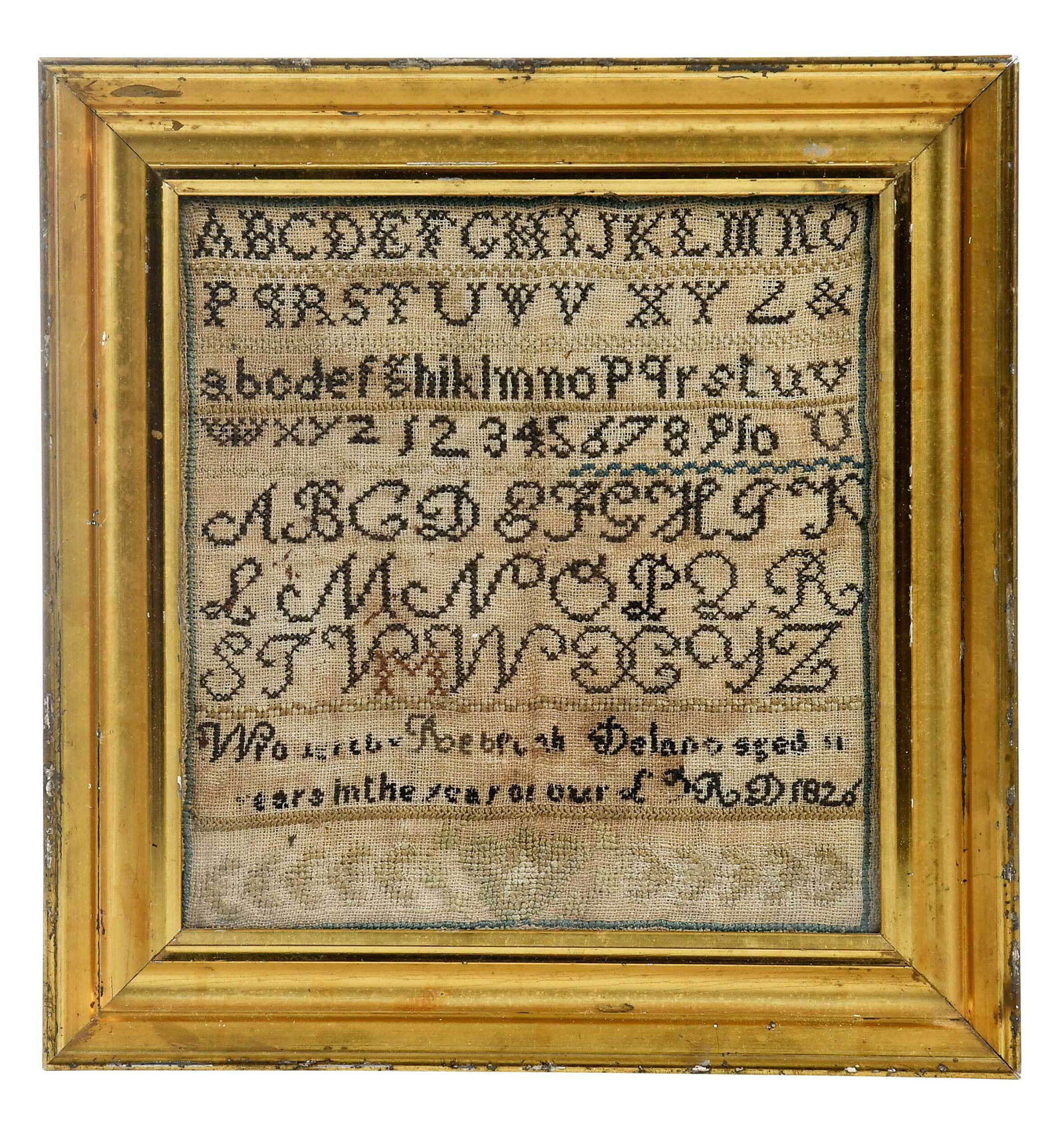 Signed American Alphabet Sampler (1 of 4)