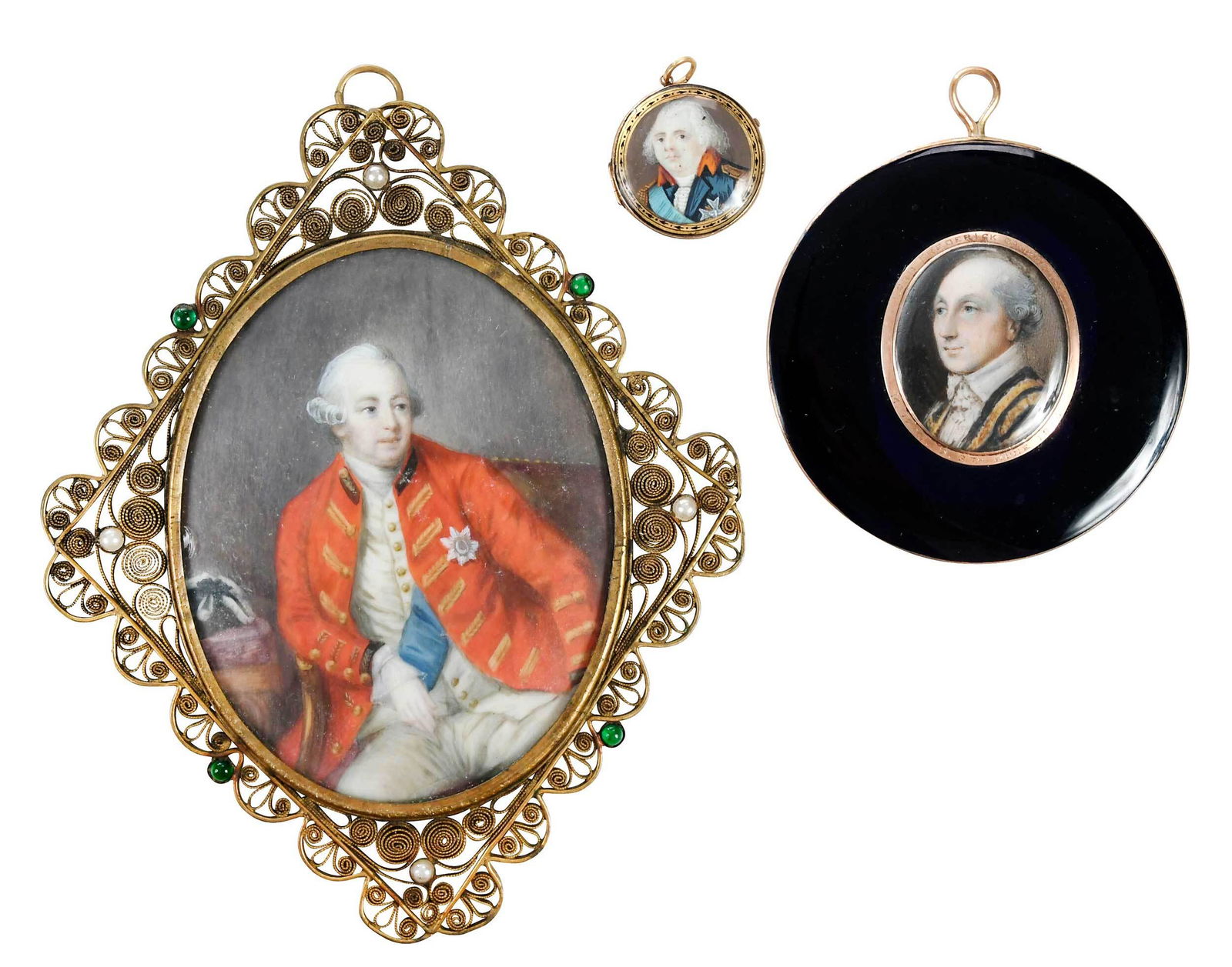 Three Portrait Miniatures (1 of 7)