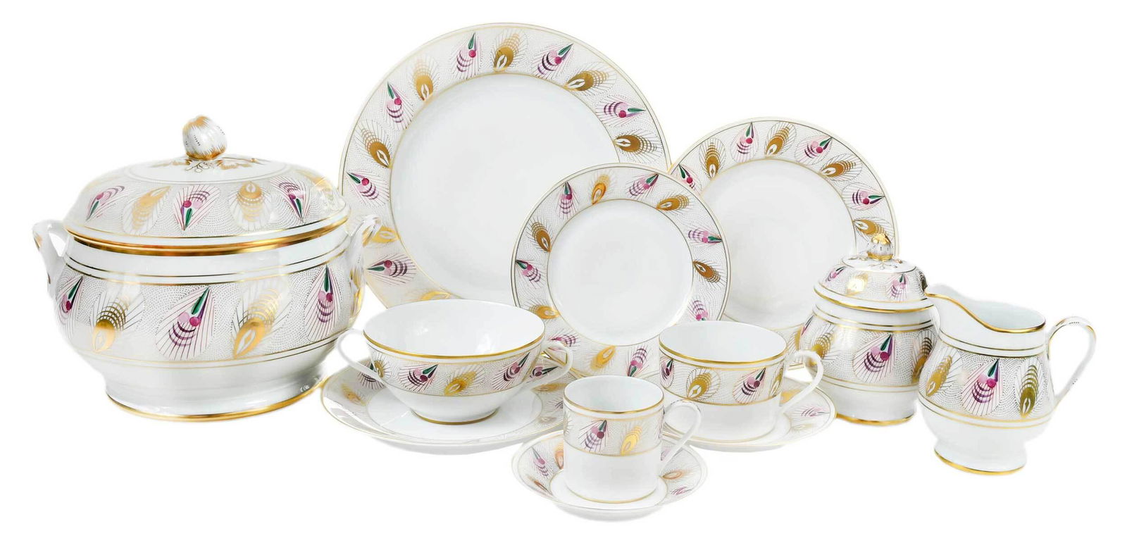 Le Tallec Tiffany & Co. Dinner Service for Ten (1 of 17)