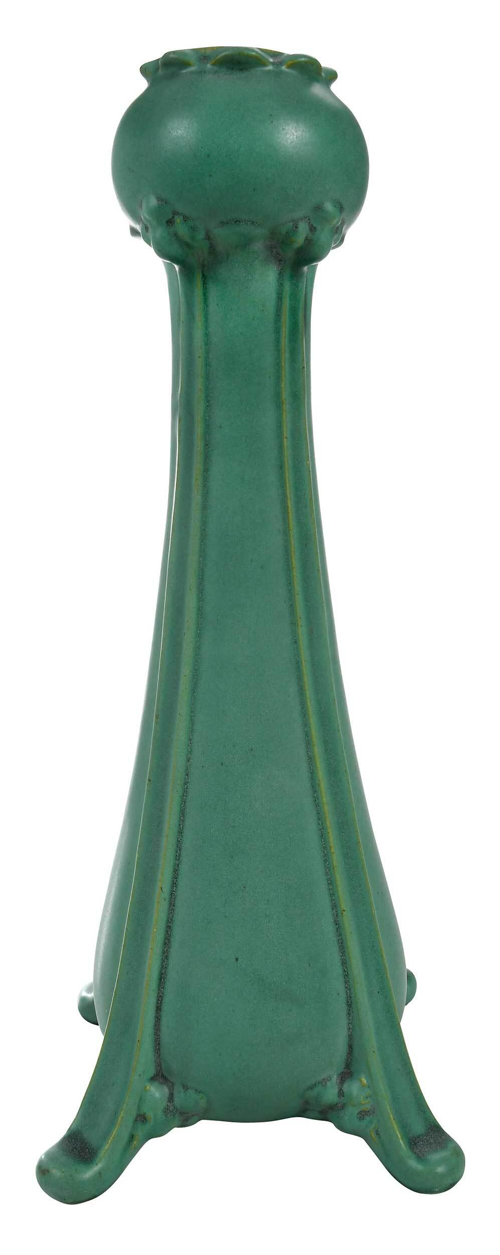 A Large M.P. White Teco Art Pottery Vase (1 of 7)