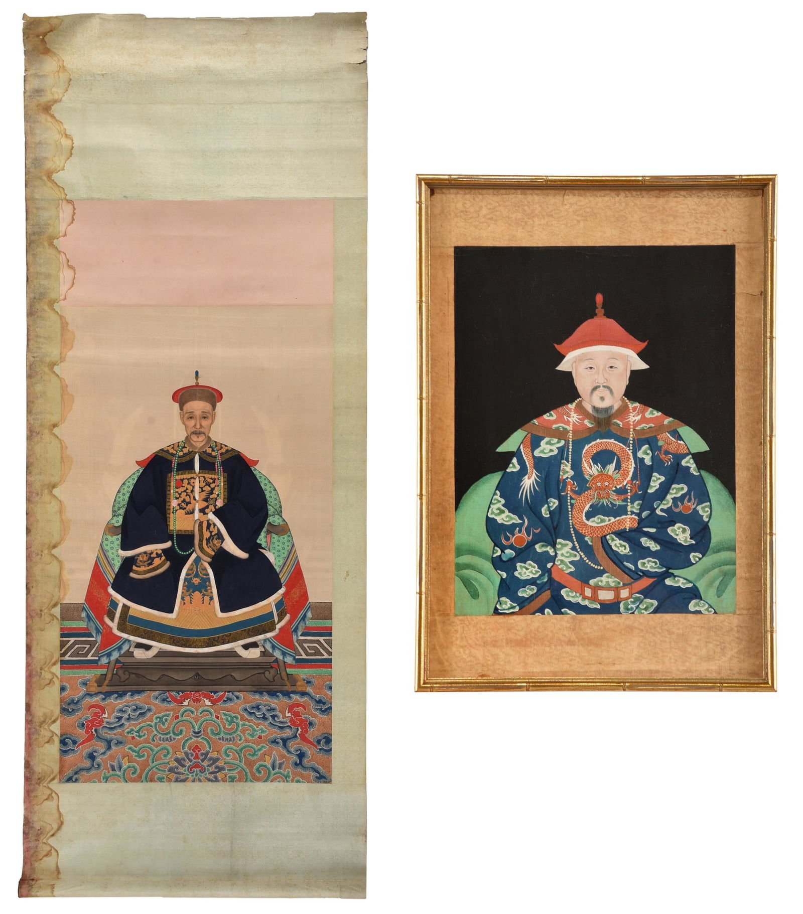 Two Chinese Ancestor Portraits (1 of 9)