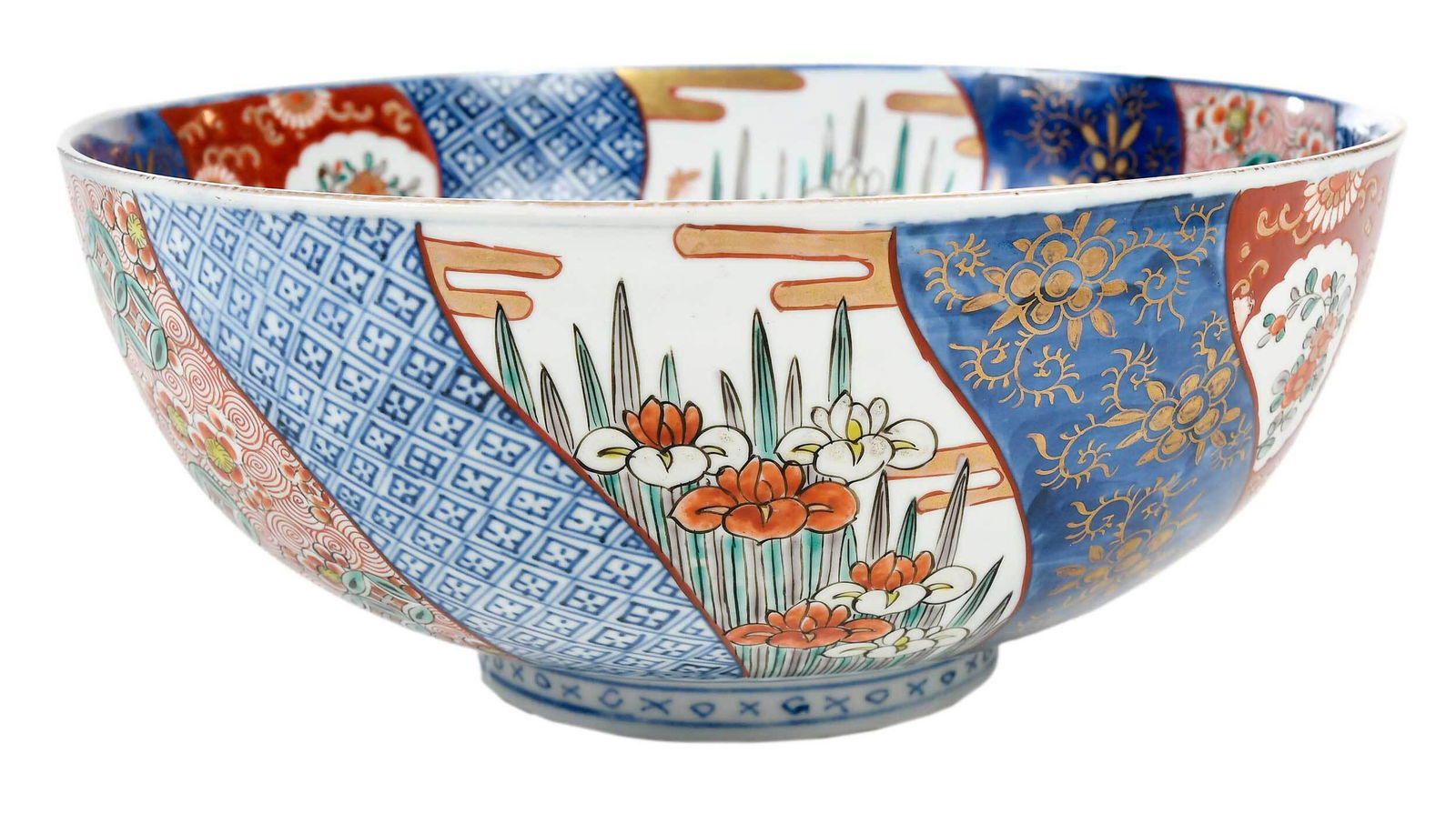 Imari Porcelain Punch Bowl (1 of 5)
