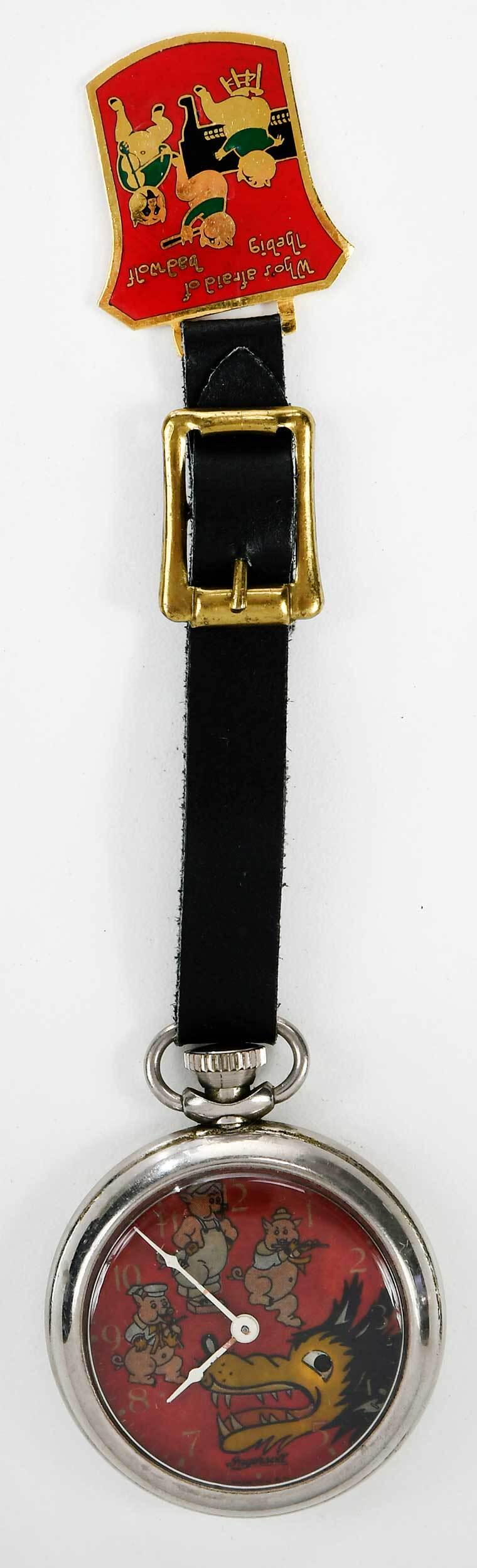 Ingersoll Three Little Pigs Pocket Watch (1 of 7)