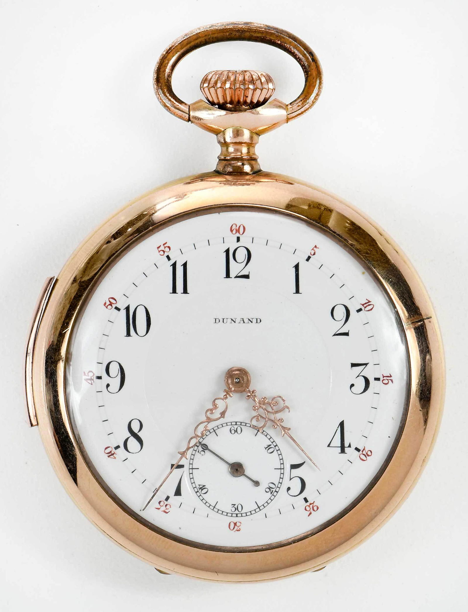 Dunand Quarter Hour Repeater Pocket Watch (1 of 5)