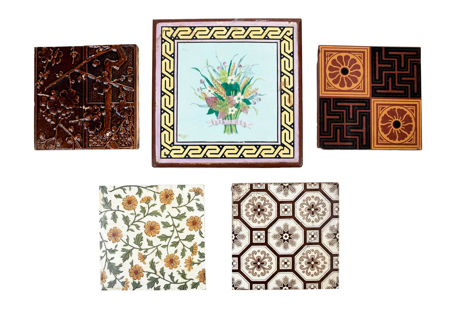 Twenty Four Minton Ceramic Tiles (1 of 7)