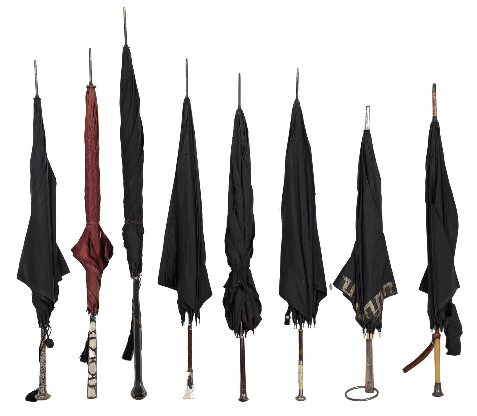 Group of Eight Parasols (1 of 4)