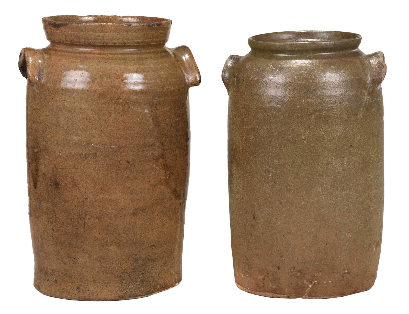 Two Edgefield Stoneware Churns (1 of 9)