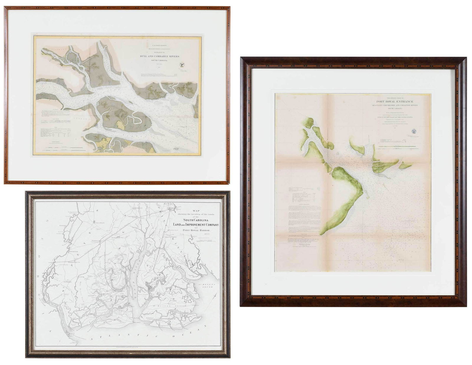 Three South Carolina Maps (1 of 10)