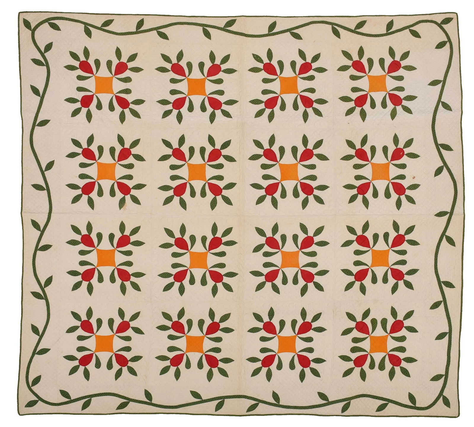 19th Century Applique Quilt (1 of 6)