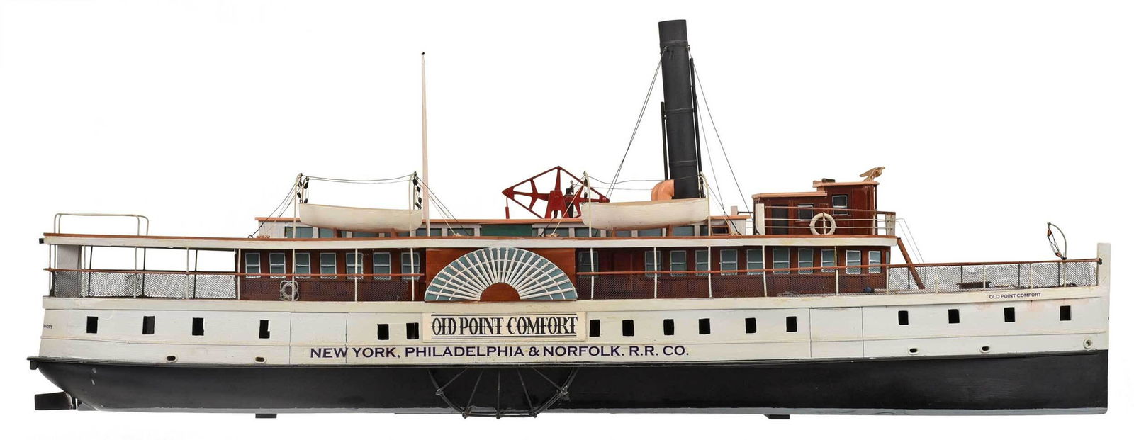 "Old Point Comfort" Scale Steam Ship Model (1 of 8)