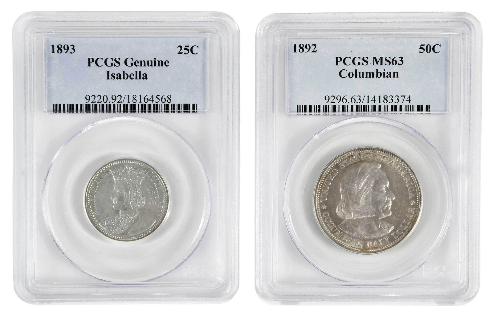 Two Early U.S. Commemorative Coins (1 of 5)
