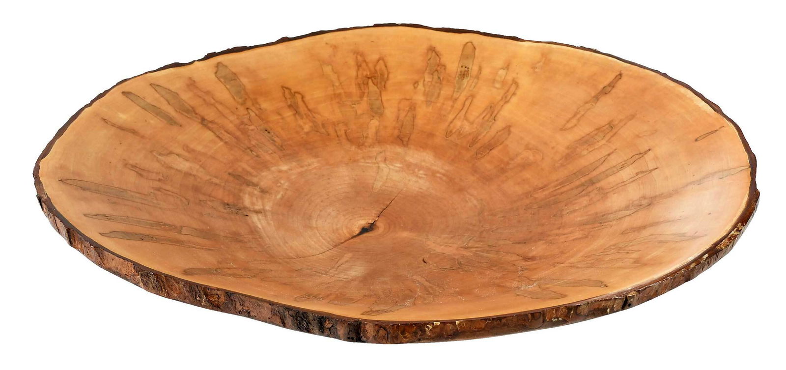 Rude Osolnik Turned Tiger Maple Bowl (1 of 14)