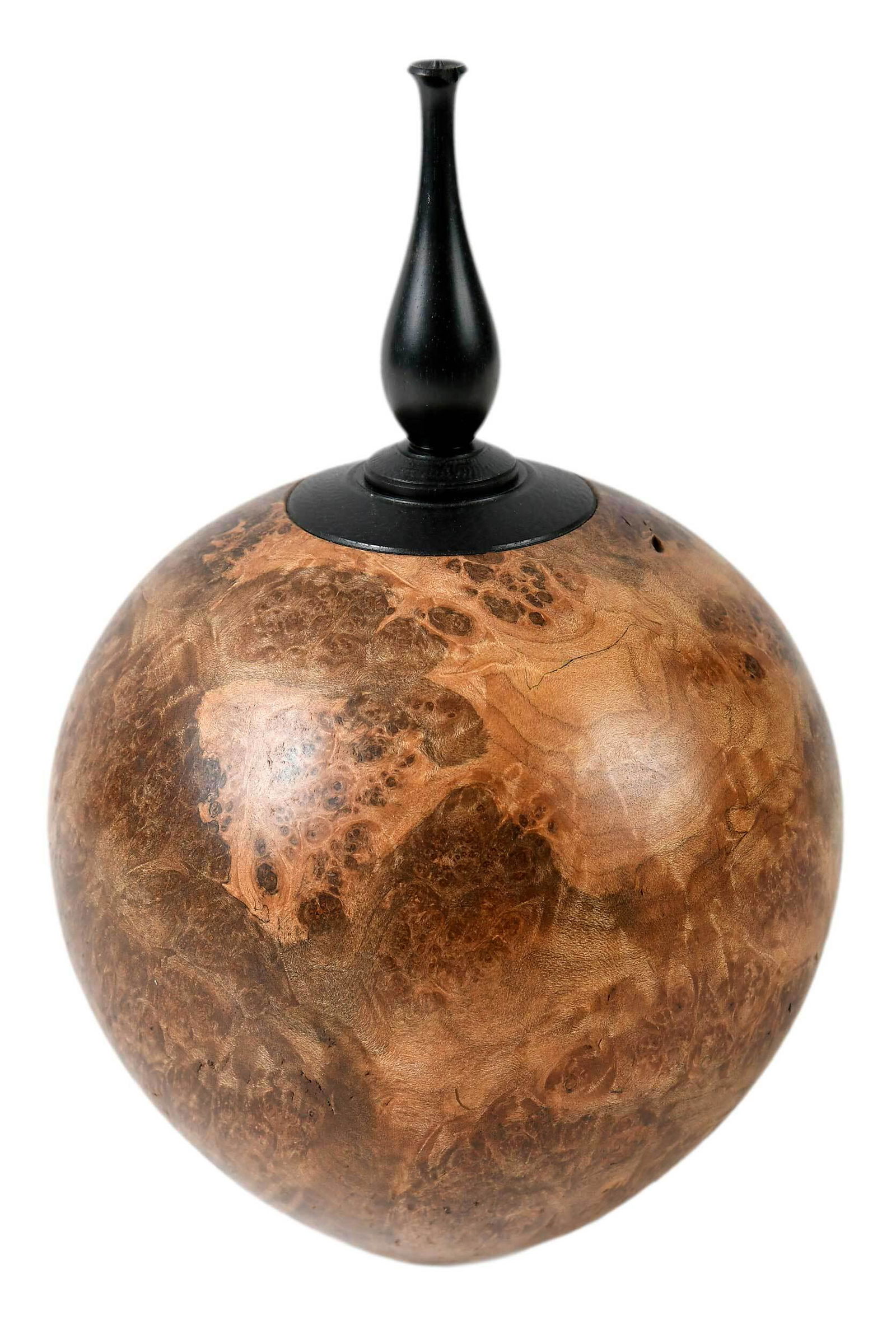 John Mascoll Turned Lidded Sugar Maple Vessel (1 of 11)