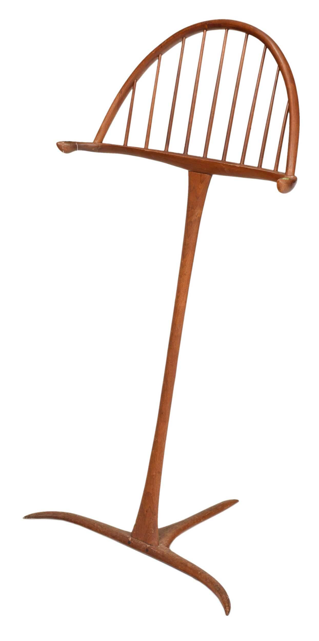 Danish Mid Century Teak Sheet Music Stand (1 of 5)
