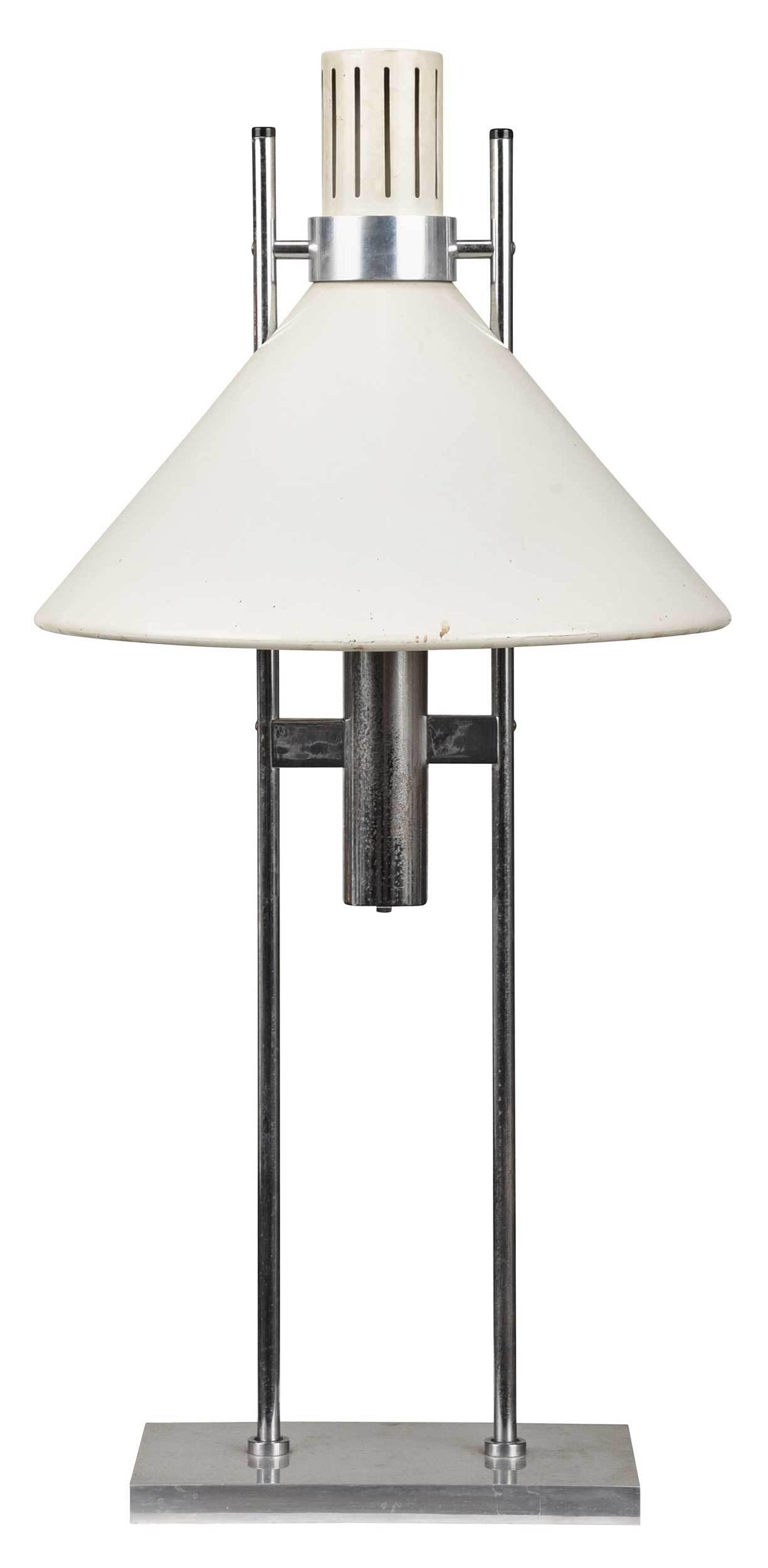 Modern Chrome Table Lamp (1 of 4)