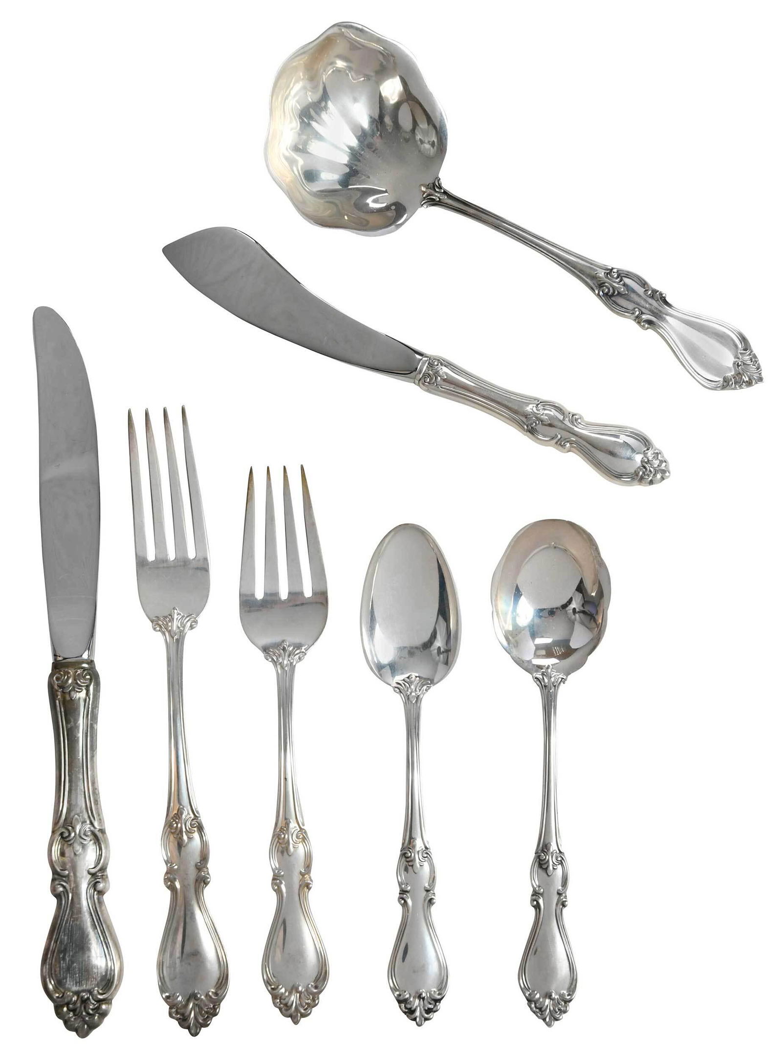 Towle Queen Elizabeth Flatware by Towle, 39 Pieces (1 of 5)