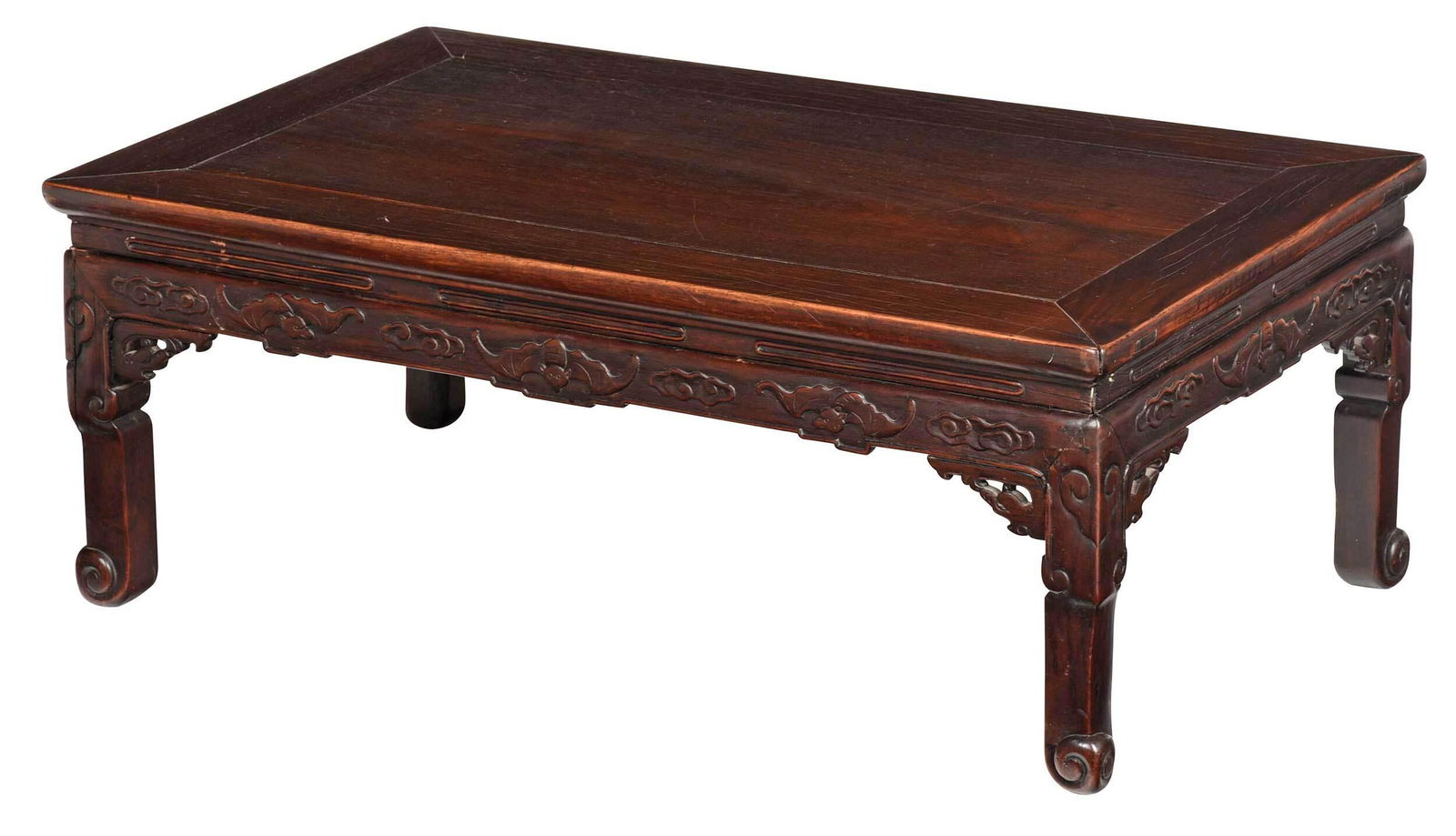 Chinese Carved Hardwood Low Table (1 of 8)