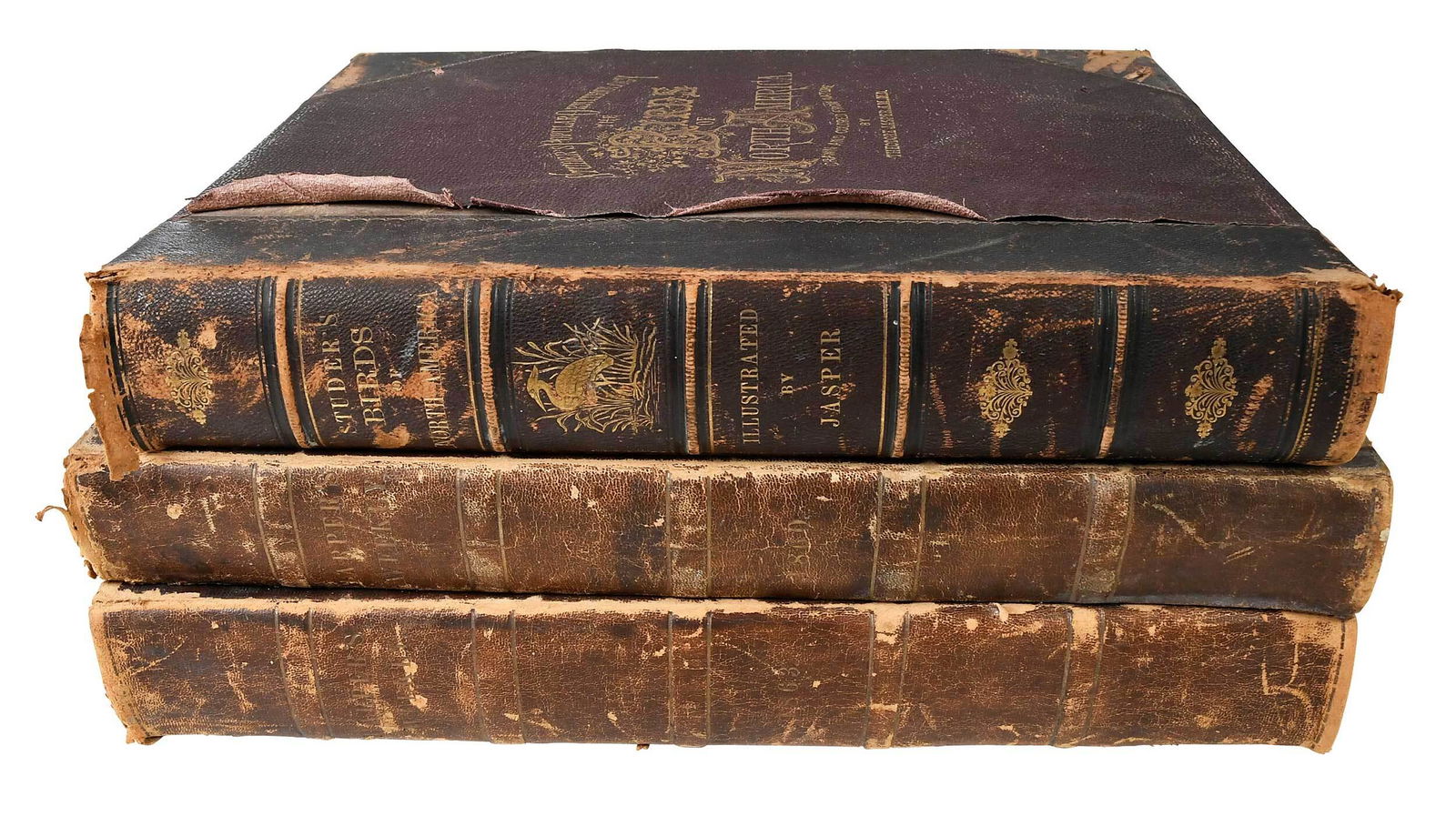 Three American Leatherbound Titles (1 of 10)