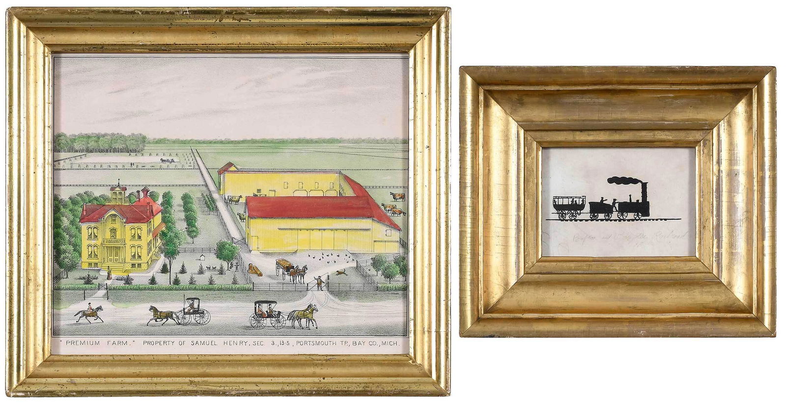 Two American Framed Works (1 of 6)