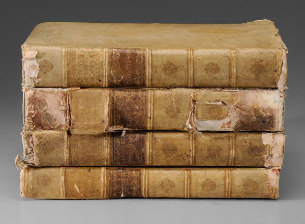Bede, [History of England]: four volumes: [Venerabilias Bedae Anglo-Saxonis Presby Sumptibus Antonij Hierati, & Ioannis Gymnici,] (ecclesiastical history of the English nation), printed in Cologne, second folio edition, 1612, ol