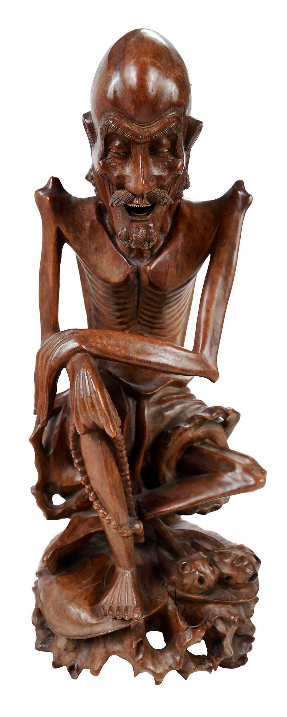 Chinese Figural Wood Carving (1 of 7)