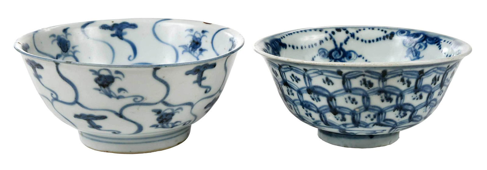 Two Chinese Blue and White Bowls (1 of 13)