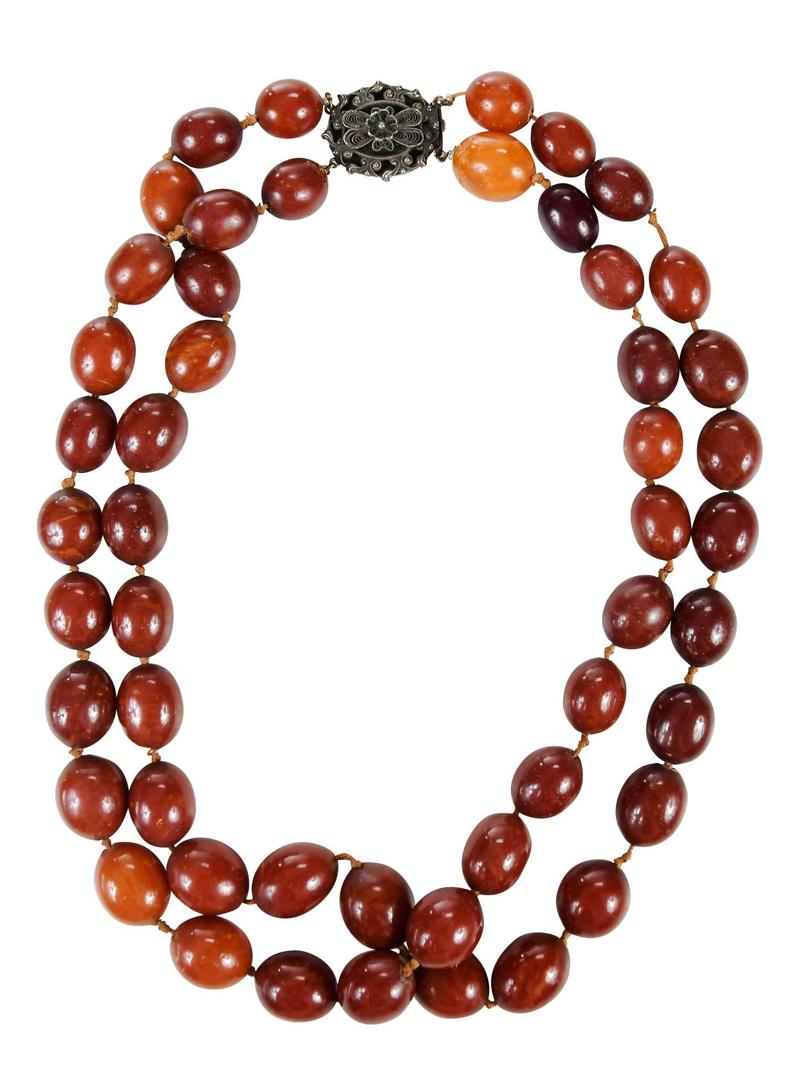 Amber Bead Necklace (1 of 11)