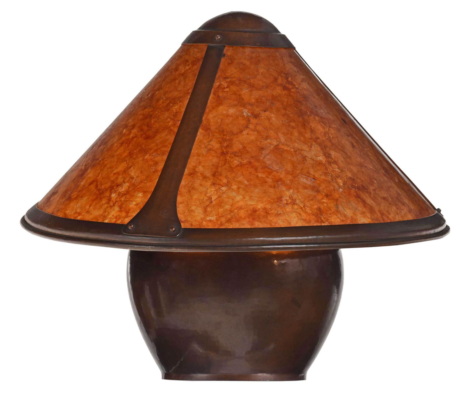 Dirk Van Erp Copper and Mica Table Lamp (1 of 11)