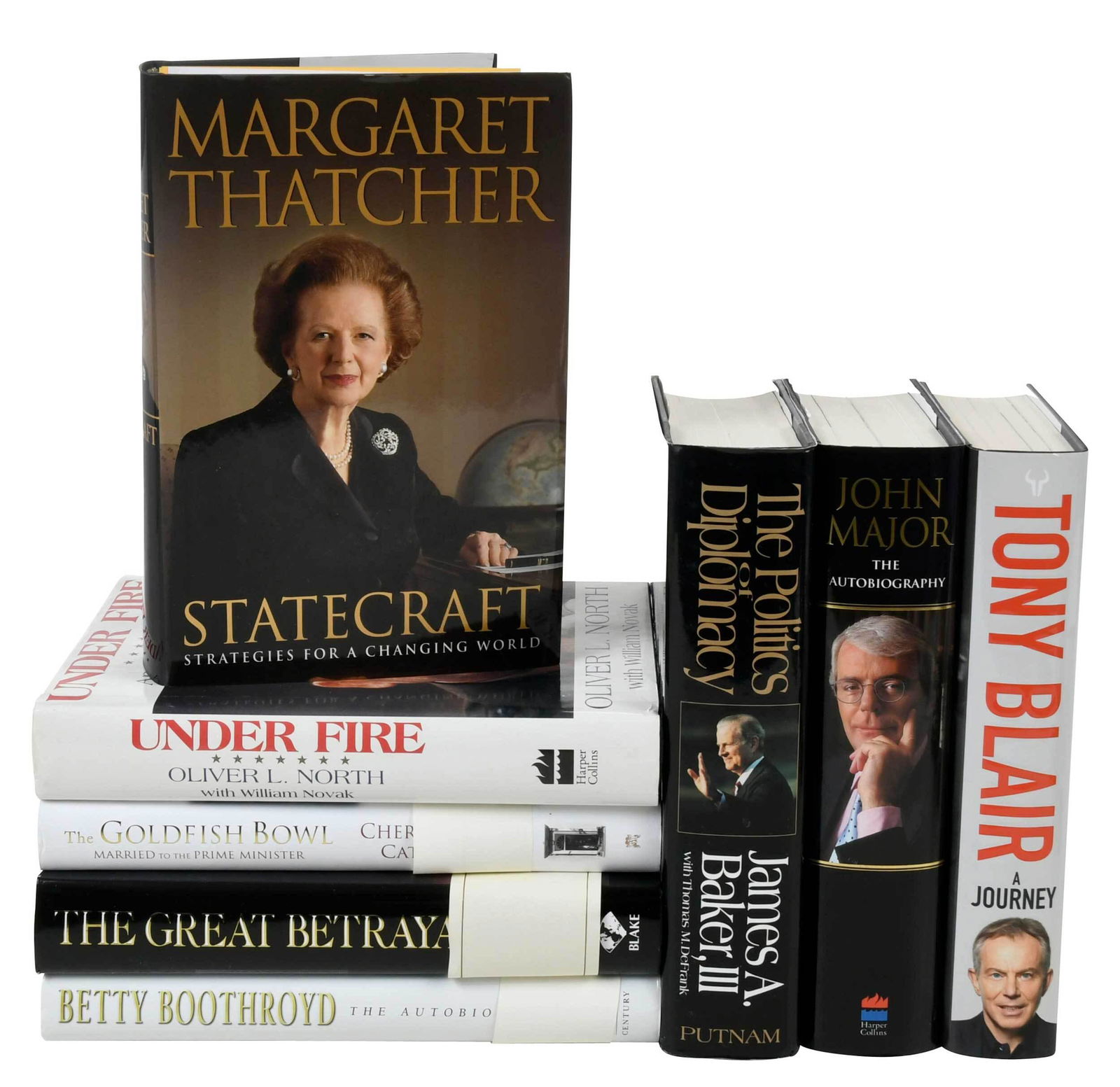Eight Signed Political Hardback Titles (1 of 9)