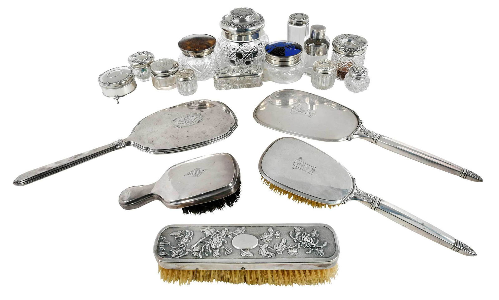 22 Silver Dresser Items (1 of 8)