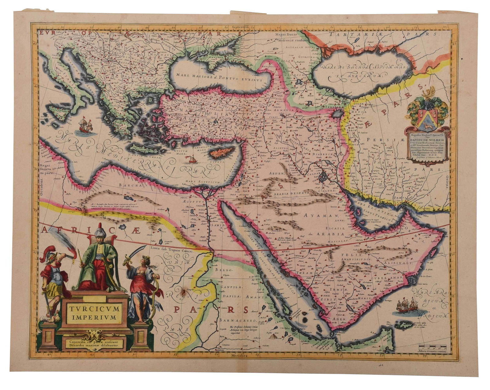 Blaeu - Turcicum Imperium, Map (1 of 5)