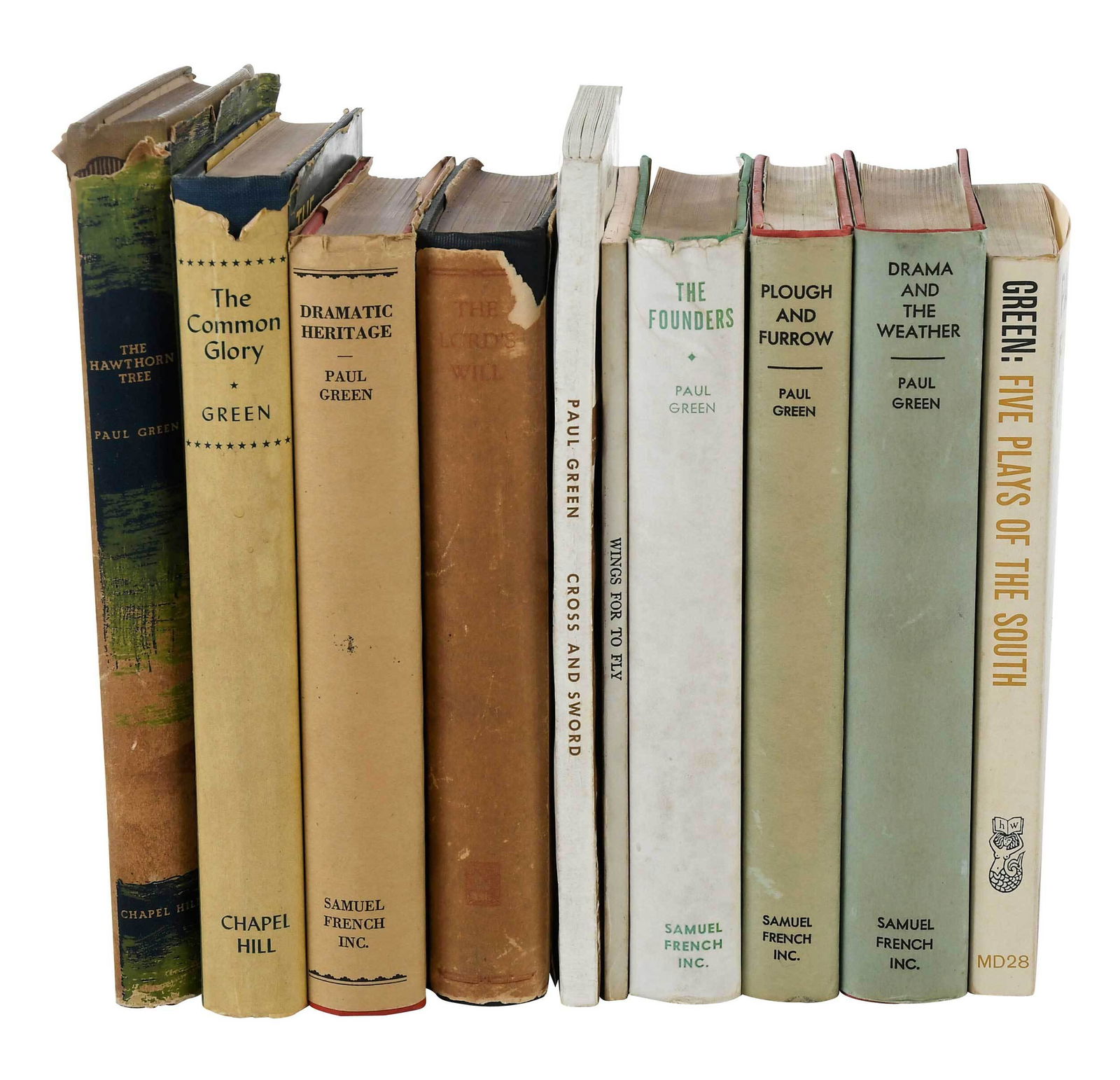 10 Inscribed Paul Green Titles (1 of 12)