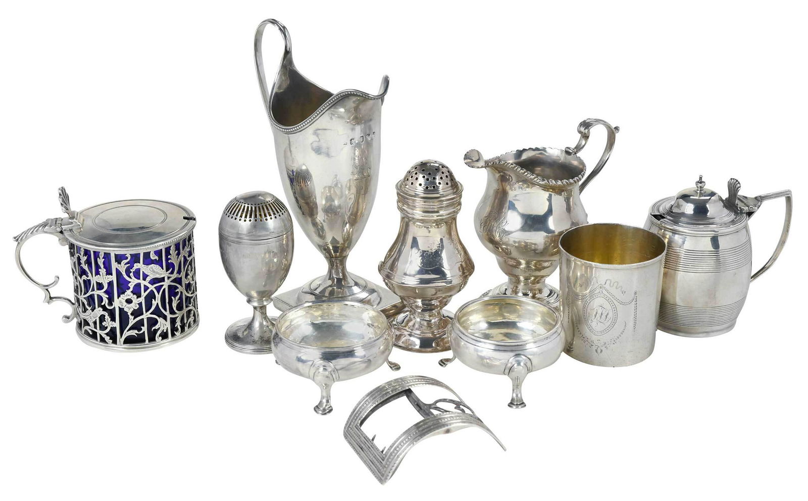 Ten Pieces George III English Silver (1 of 13)