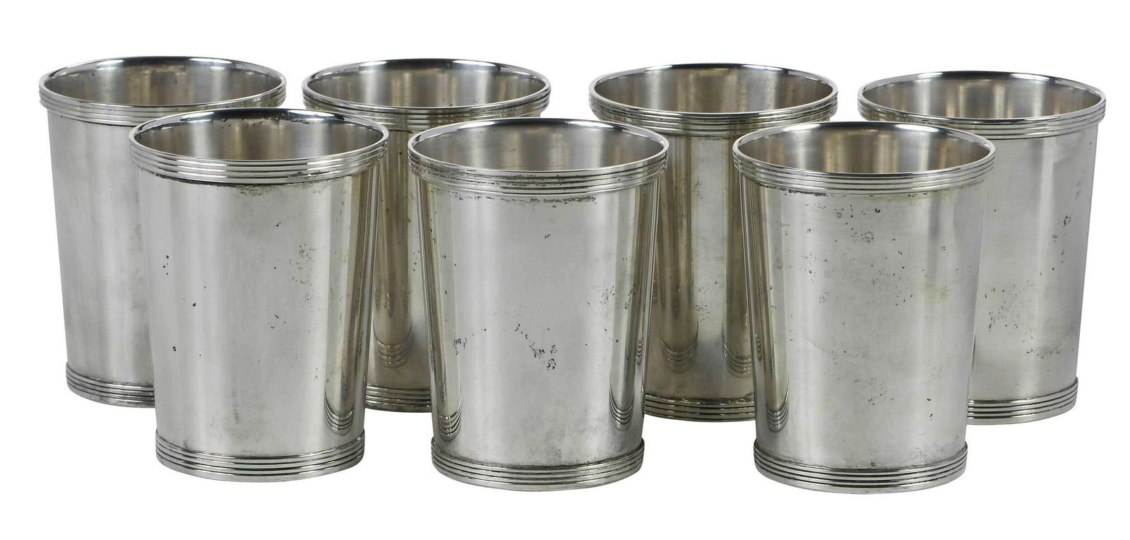 Set of Seven Sterling Mint Juleps (1 of 3)