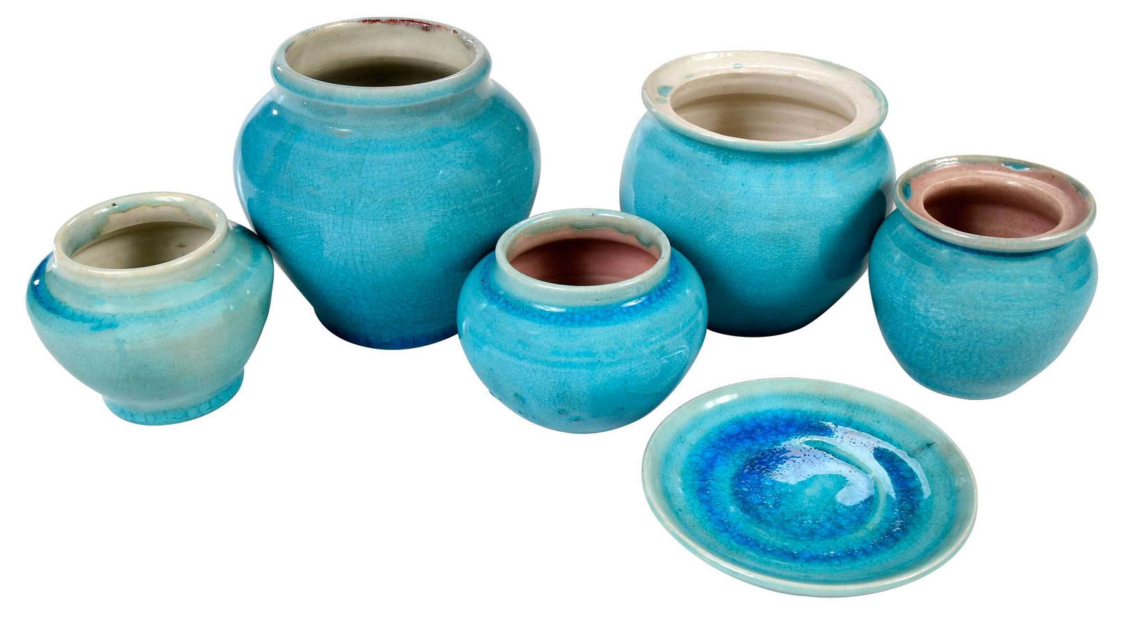 Six Pieces Of Pisgah Forest Pottery (1 of 11)