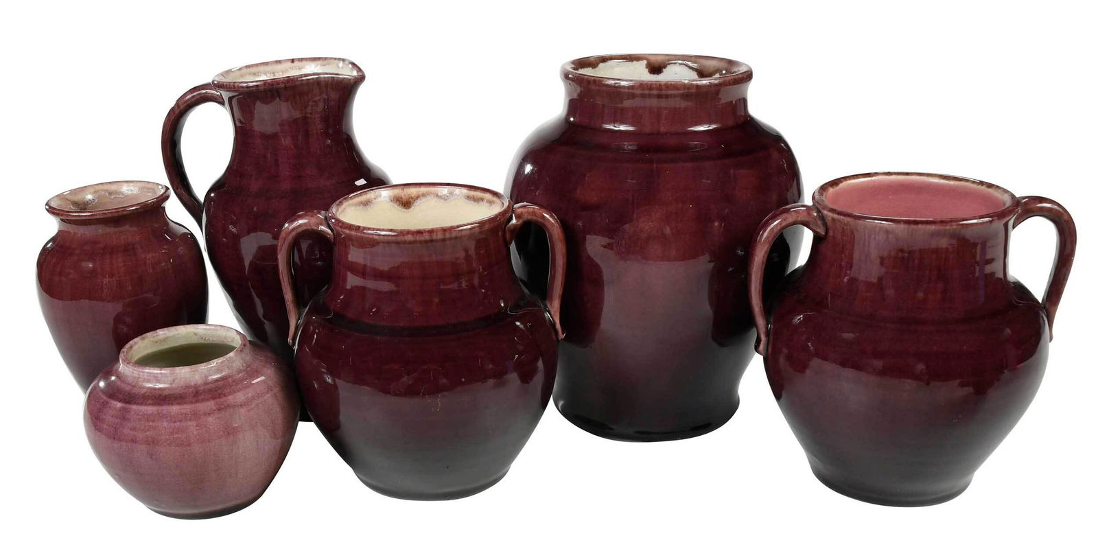 Six Pieces Of Pisgah Forest Pottery (1 of 12)