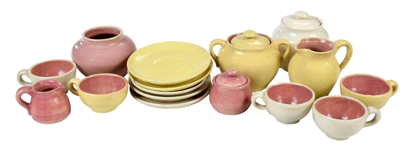 16 Pieces of Pisgah Forest Pottery (1 of 15)