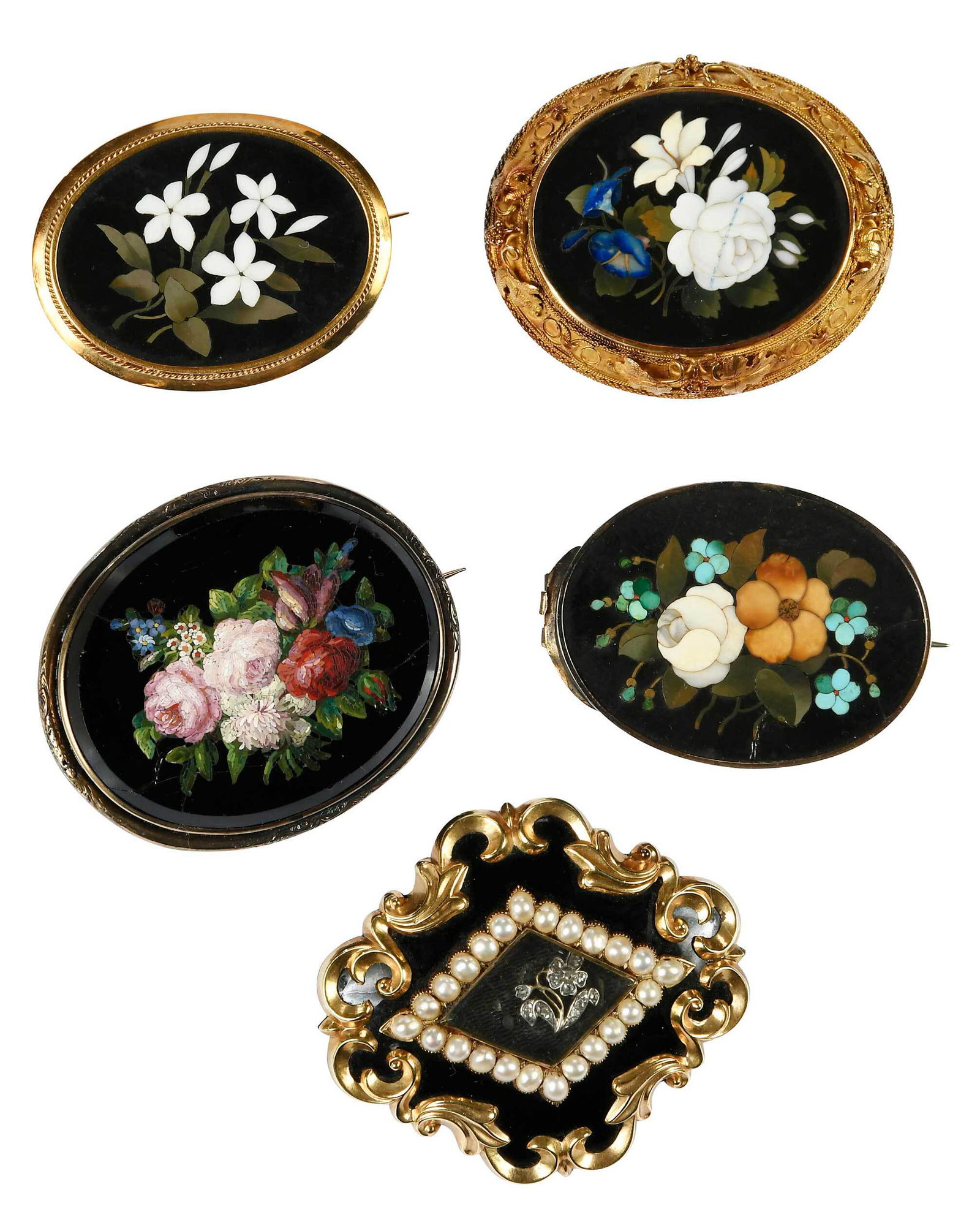 Five Assorted Antique Brooches (1 of 20)