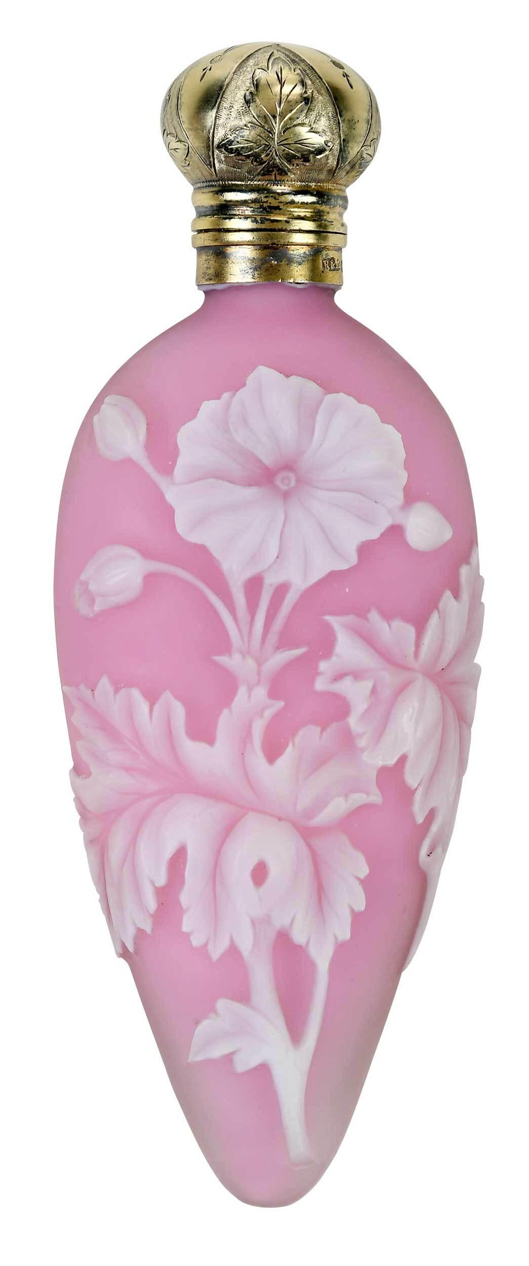 Cameo Glass Perfume, Attributed to Stevens & Williams (1 of 12)