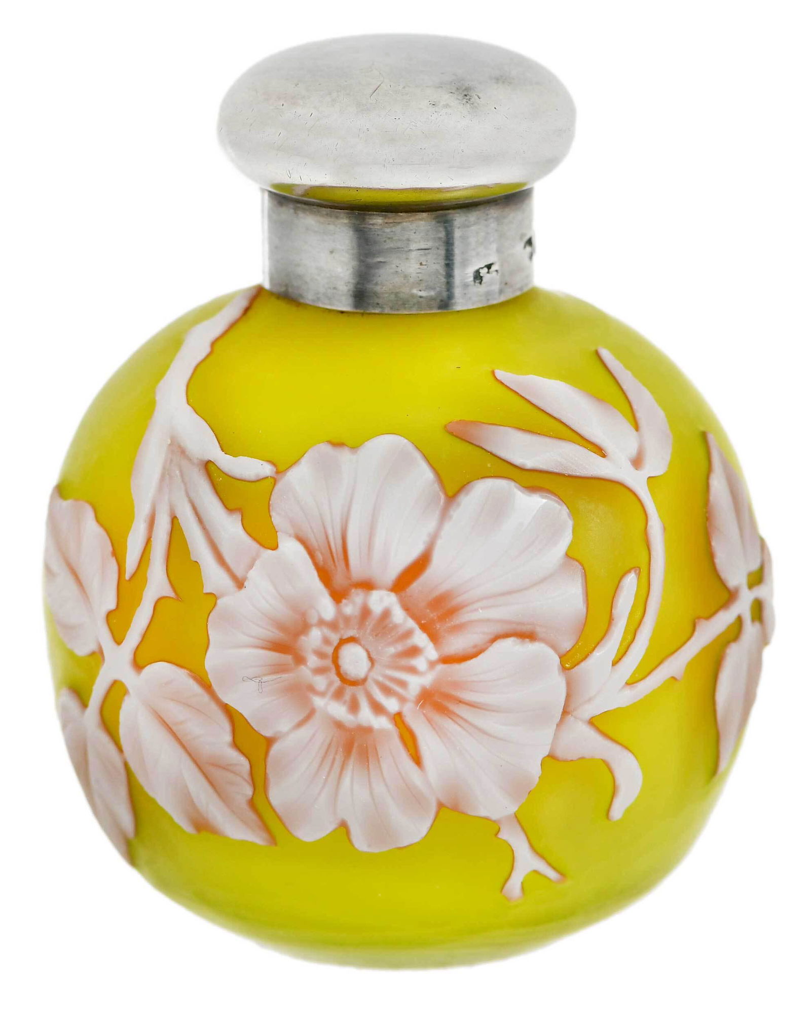 English Cameo Glass Perfume (1 of 9)
