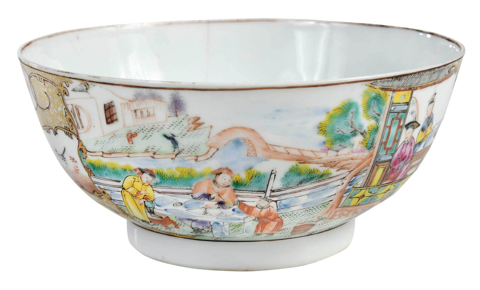 Hand Painted Chinese Porcelain Rice Bowl (1 of 9)