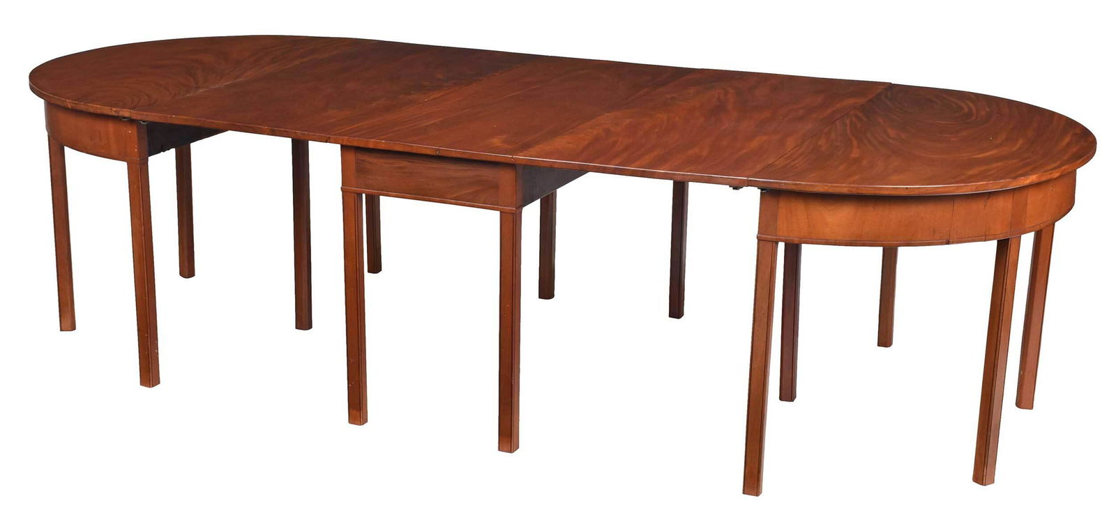 Chippendale Mahogany Three Part Banquet Table (1 of 11)