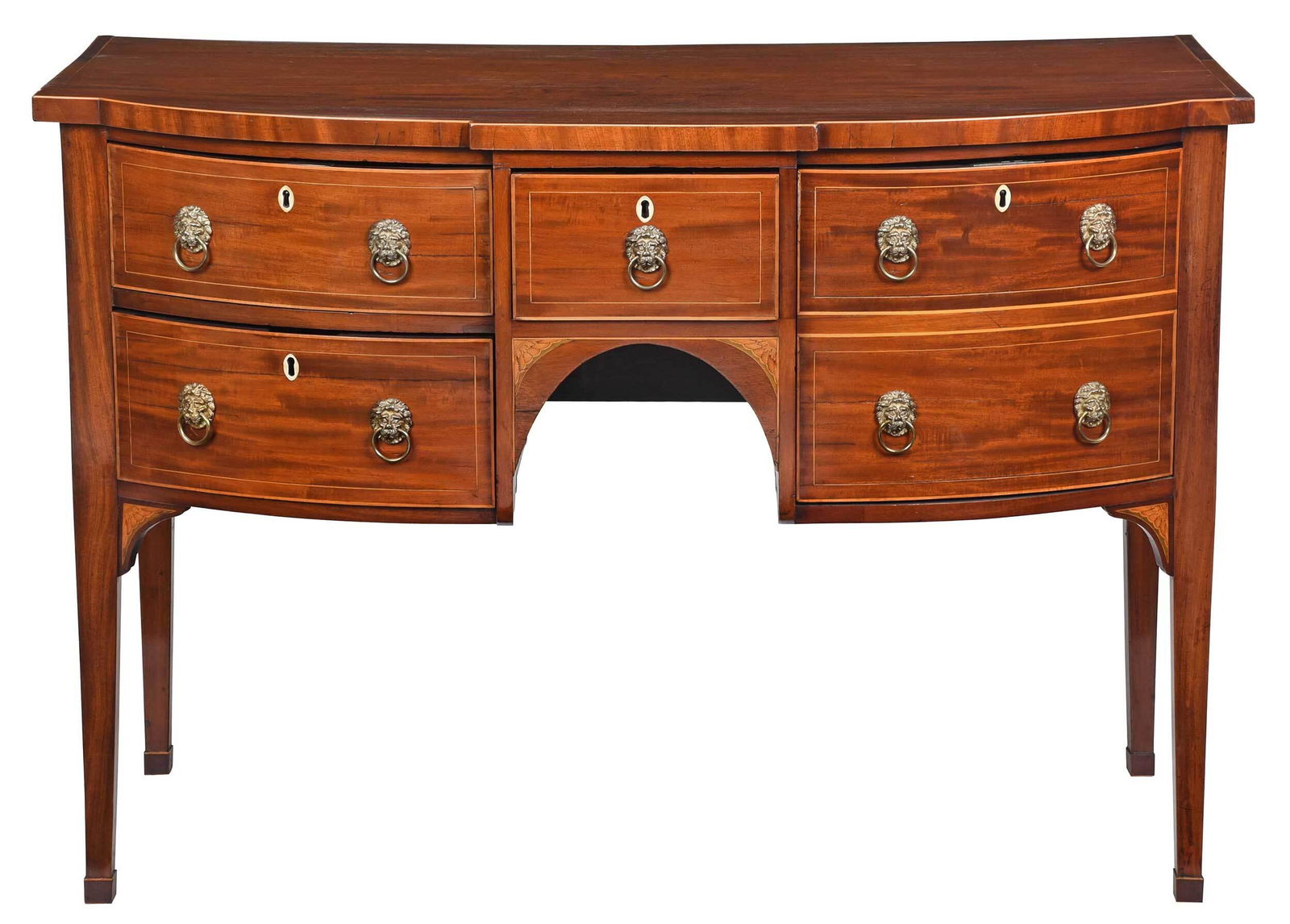 Hepplewhite Inlaid Mahogany Sideboard/Server (1 of 8)