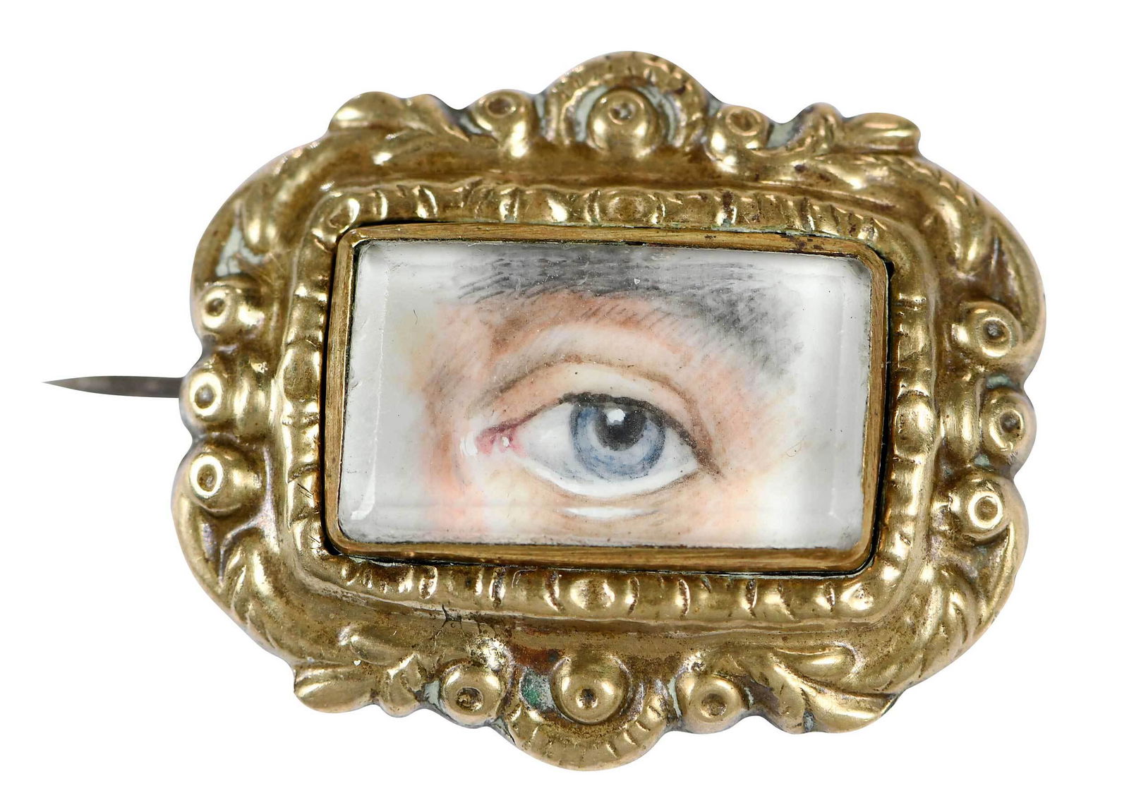 Antique Lover's Eye Brooch (1 of 6)